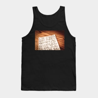 Our Father fragment Tank Top